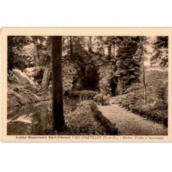 VIRY-CHATILLON: institut missionnaire saint-clement, rivièere grottes et souterrains - très bon état