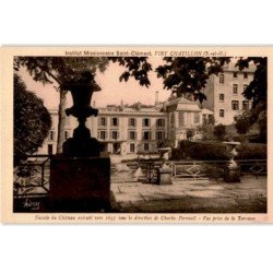 VIRY-CHATILLON: institut missionnaire saint-clément, vue prise de la terrasse - très bon état