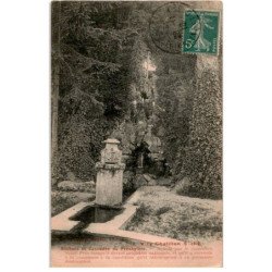 VIRY-CHATILLON: rochers et cascades du presbytère - état