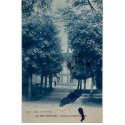 VIRY-CHATILLON: l'abbaye, entrée principale - très bon état