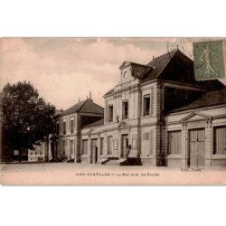 VIRY-CHATILLON: la mairie et les écoles - très bon état