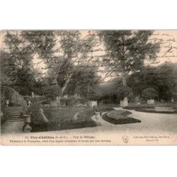 VIRY-CHATILLON: fief de piédefer, parterre à la française - très bon état
