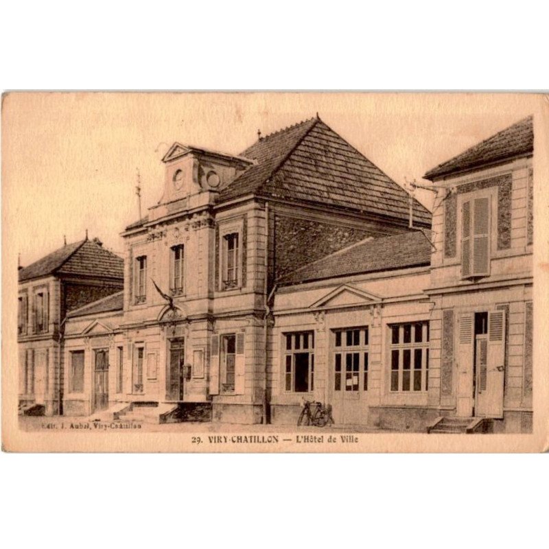 VIRY-CHATILLON: l'hôtel de ville -  état