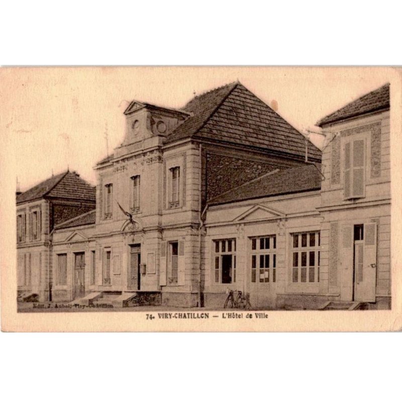VIRY-CHATILLON: l'hôtel de ville - état
