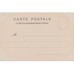 MUCHA Alphonse : série de 4 cartes postales "les Saisons" vers 1900 - bon état (marques d'album)