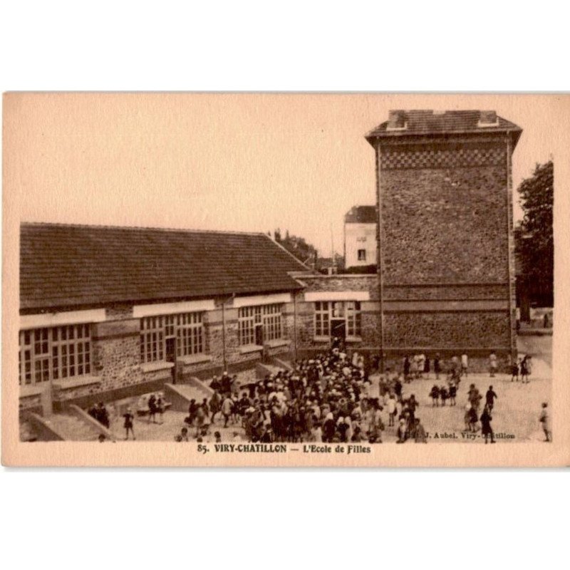 VIRY-CHATILLON: l'école de filles - très bon état