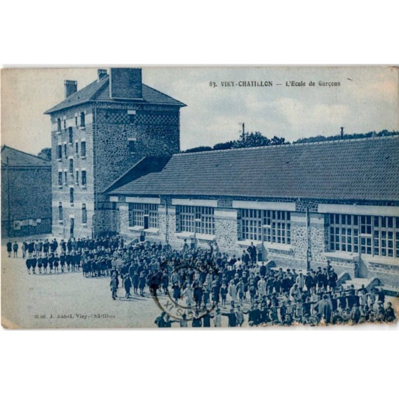 VIRY-CHATILLON: l'école de garçons - état