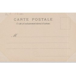 MUCHA Alphonse : série de 4 cartes postales "les Saisons" vers 1900 - bon état (marques d'album)