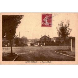 VIRY-CHATILLON: la place de l'étoile - état