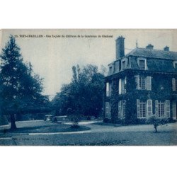 VIRY-CHATILLON: une façade du château de la comtesse de choiseul - très bon état