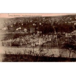 VIRY-CHATILLON: vue générale sur le cimetière - très bon état