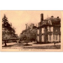 VIRY-CHATILLON: une façade du château de la comtesse de choiseul - très bon état