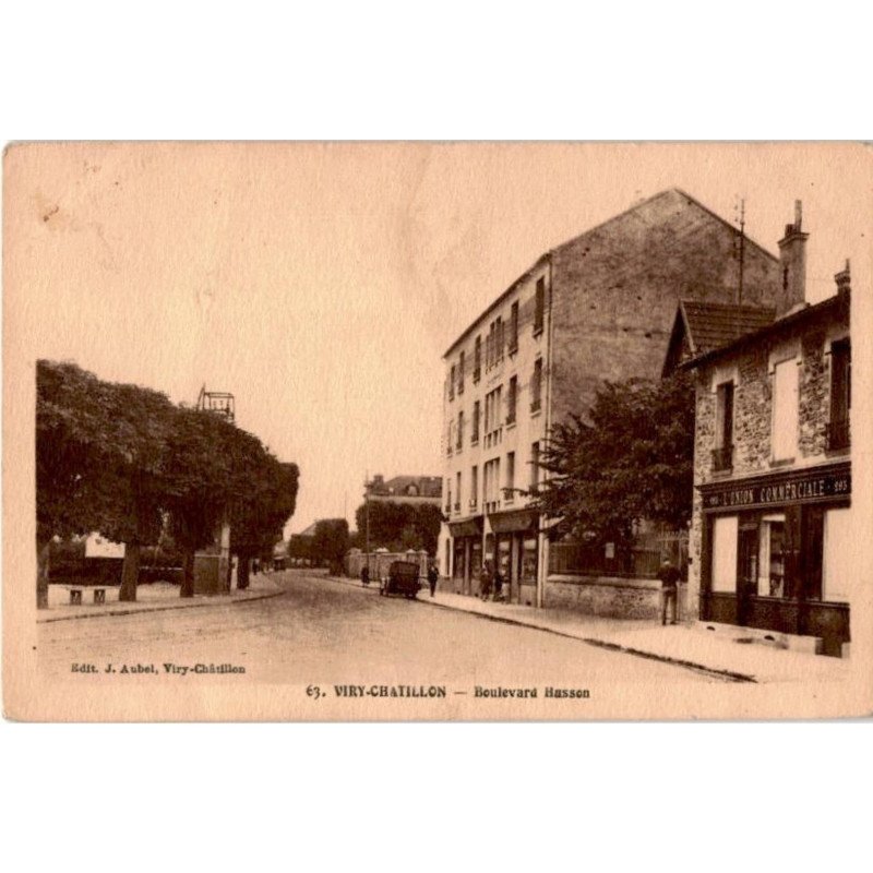 VIRY-CHATILLON: boulevard husson - bon état
