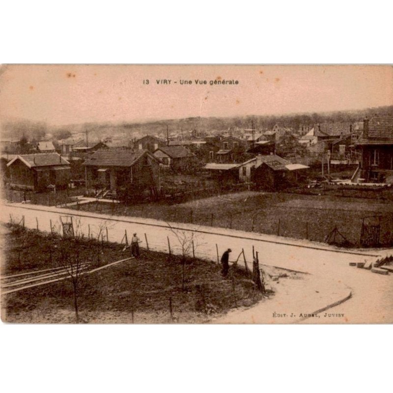 VIRY-CHATILLON: vue générale - bon état