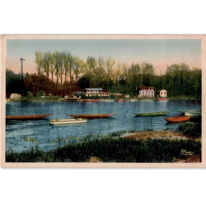VIRY-CHATILLON: la seine coin des pêcheurs - très bon état