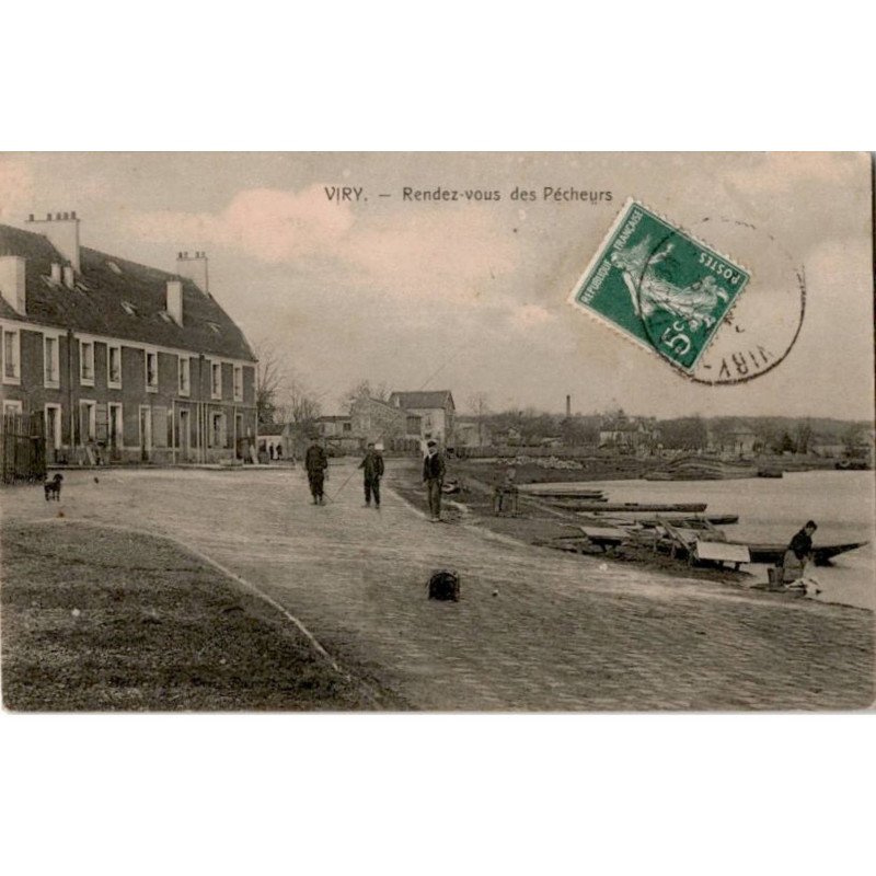 VIRY-CHATILLON: rendez-vous des pécheurs - très bon état