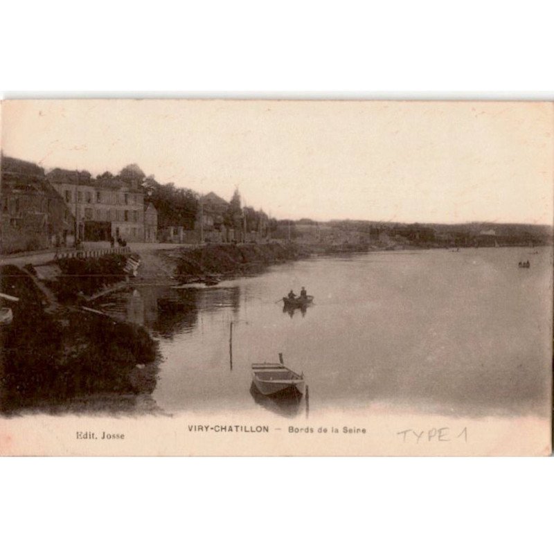 VIRY-CHATILLON: bords de la seine - très bon état