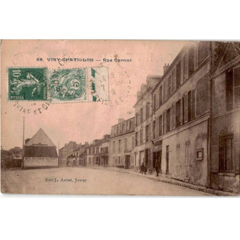 VIRY-CHATILLON: rue carnot - état