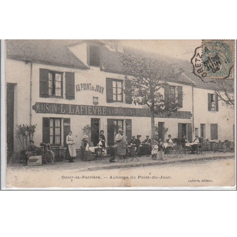 OZOIR LA FERRIERE : Auberge du Point du jour - Très bon état