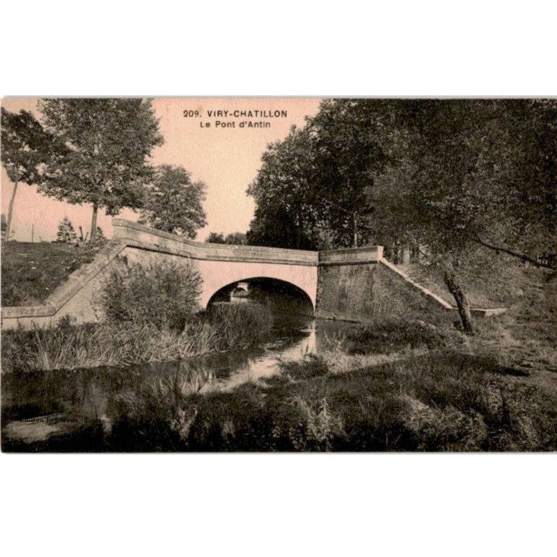 VIRY-CHATILLON: le pont d'antin - très bon état