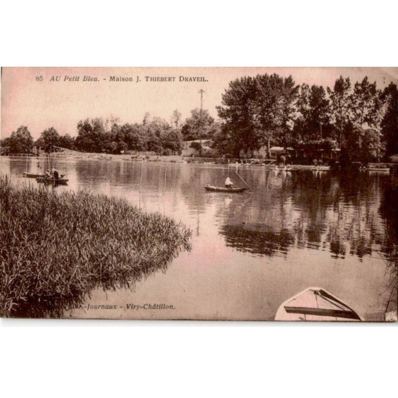 VIRY-CHATILLON: au petit bleu, maison J. Thibert Draveil - très bon état