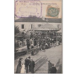 THIVIERS : la fête patronale vers 1910 - très bon état