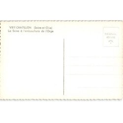 VIRY-CHATILLON: la seine à l'embouchure de l'orge - très bon état