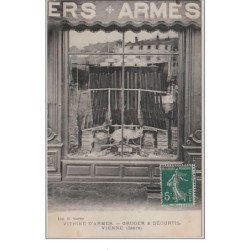 VIENNE : magasin d'armes Gruger et Decurtil vers 1910 - très bon état