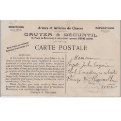 VIENNE : magasin d'armes Gruger et Decurtil vers 1910 - très bon état