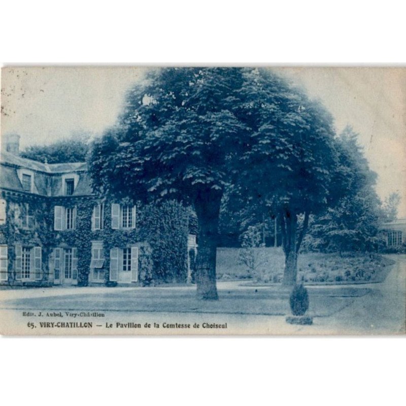 VIRY-CHATILLON: le pavillon de la comtesse de choiseul - très bon état