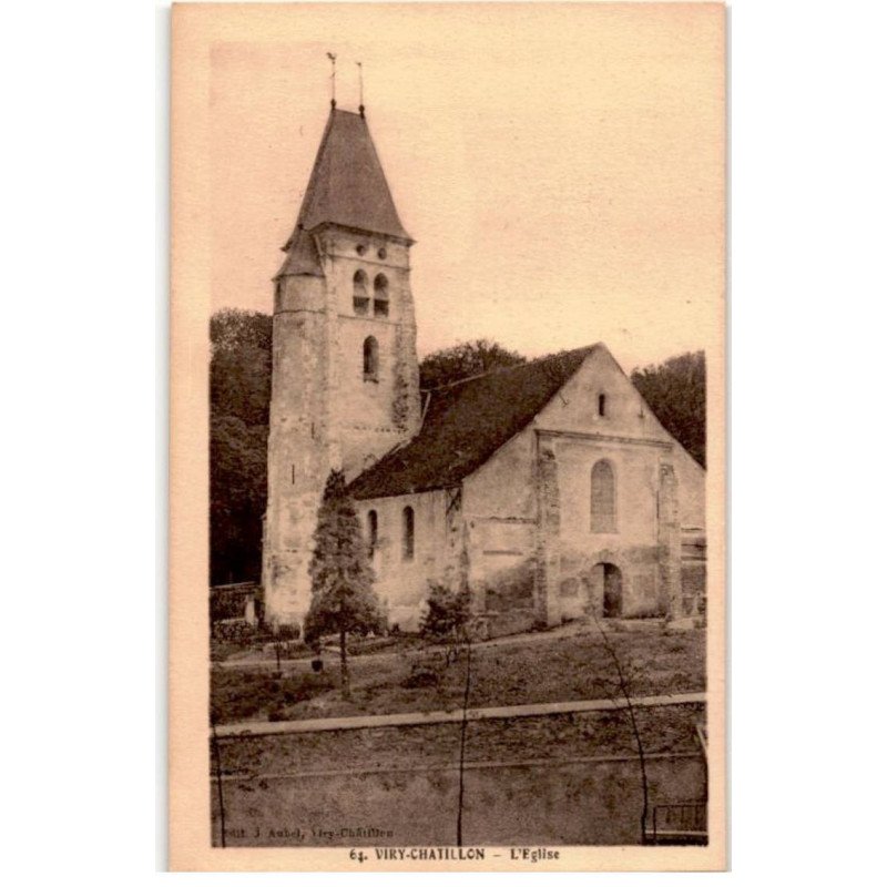VIRY-CHATILLON: l'église - très bon état