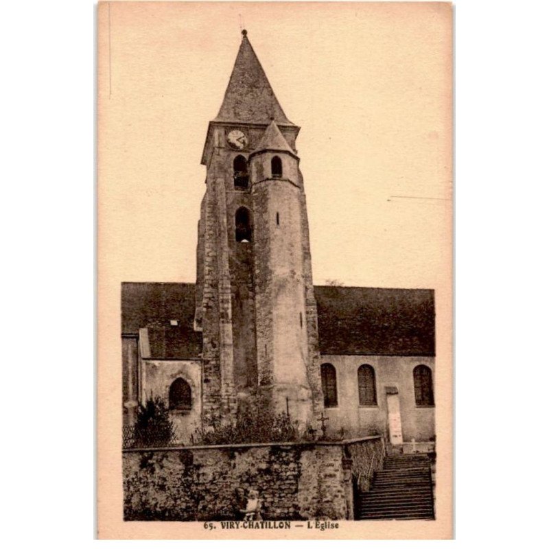 VIRY-CHATILLON: l'église - très bon état