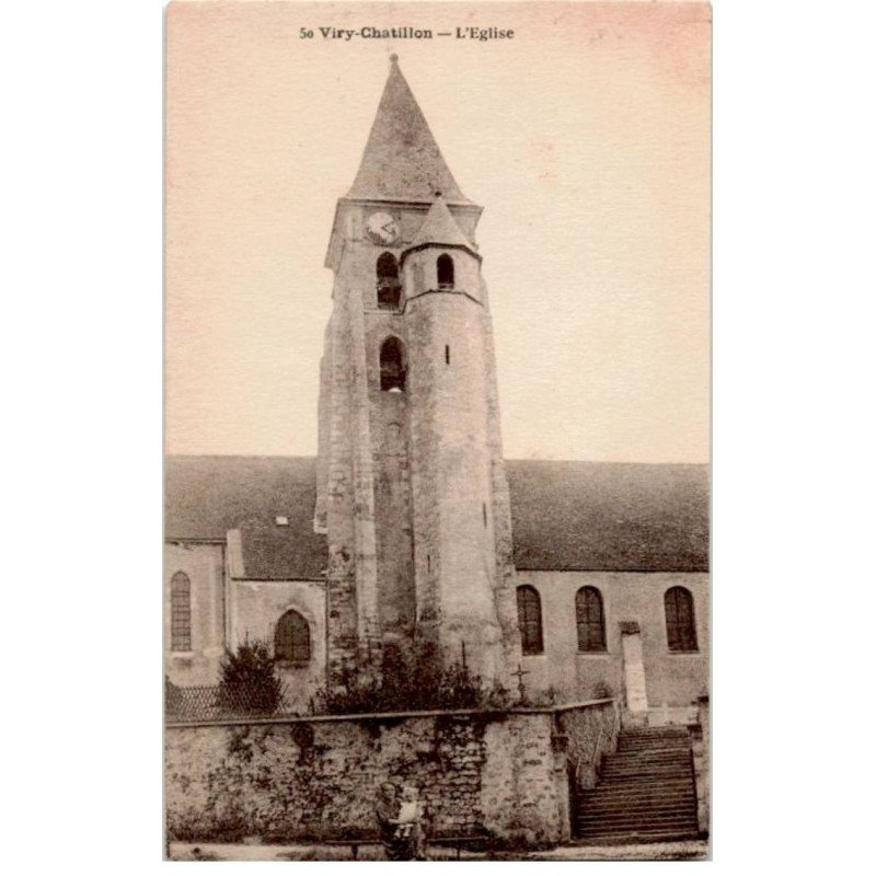 VIRY-CHATILLON: l'église - très bon état