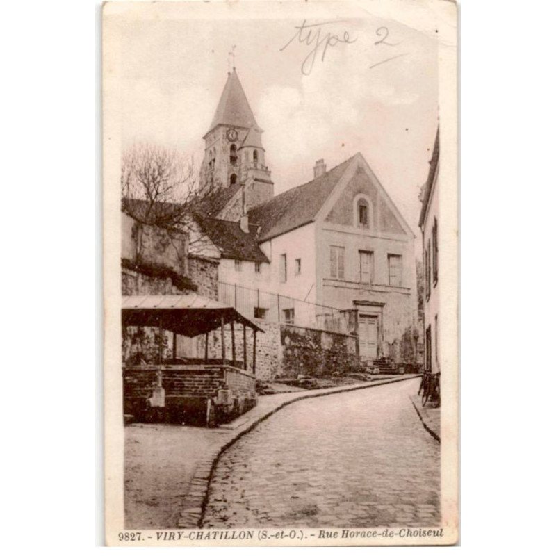 VIRY-CHATILLON: rue horace de choiseul - très bon état