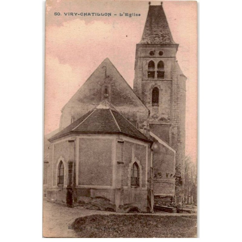 VIRY-CHATILLON: l'église - état