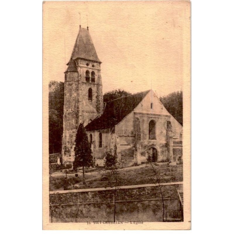 VIRY-CHATILLON: l'église - bon état