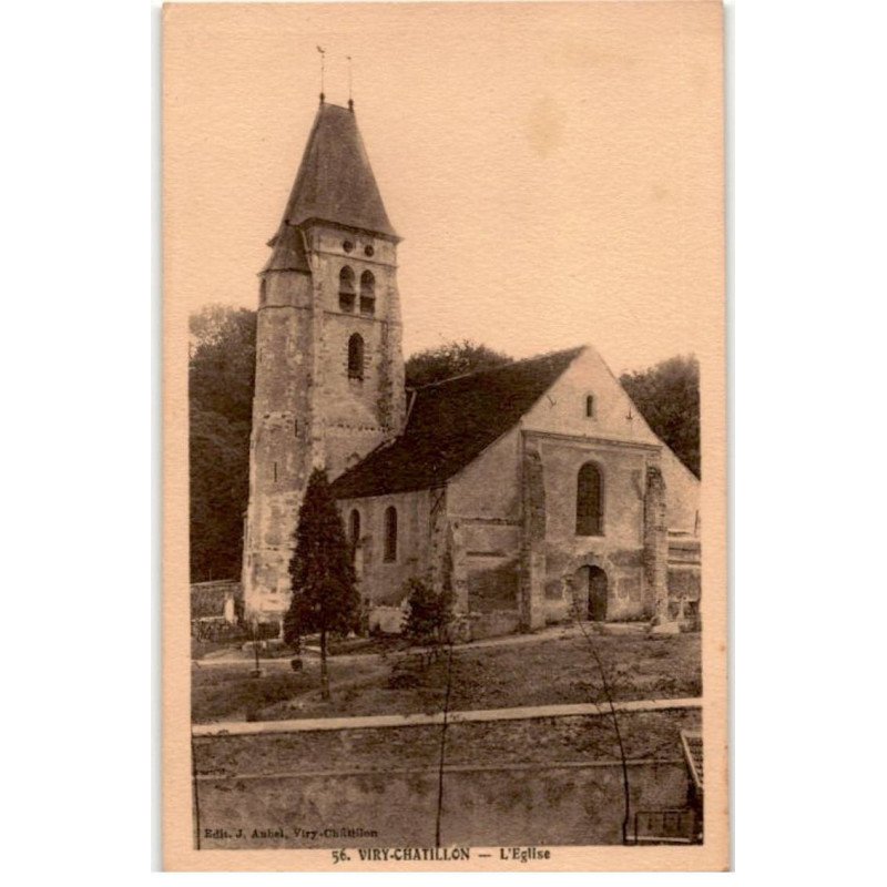 VIRY-CHATILLON: l'église - très bon état