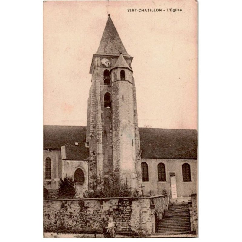 VIRY-CHATILLON: l'église - très bon état
