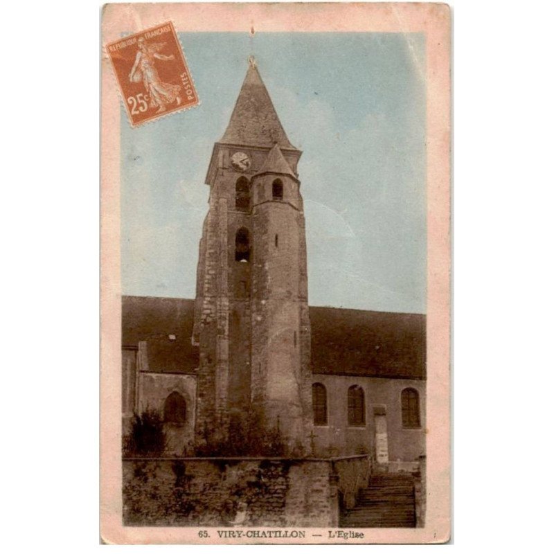 VIRY-CHATILLON: l'église - état