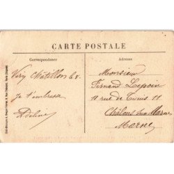 VIRY-CHATILLON: la terrasse du chateau du pied-de-f-er d'aiguemont - bon état