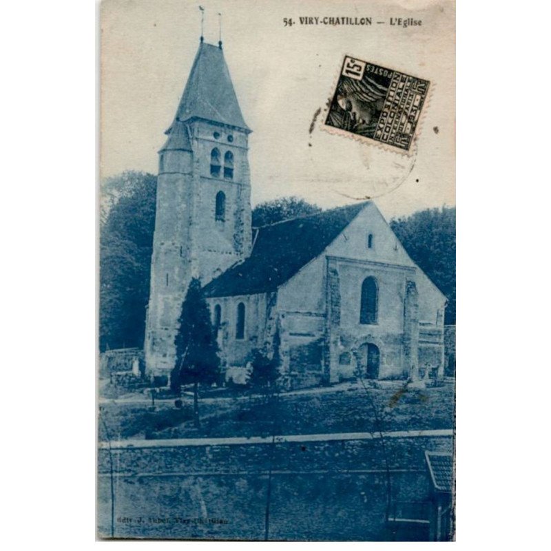 VIRY-CHATILLON: l'église - état