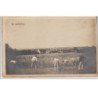 SAINT JULIEN DE CIVRY : CARTE PHOTO - La Moisson - Très bon état