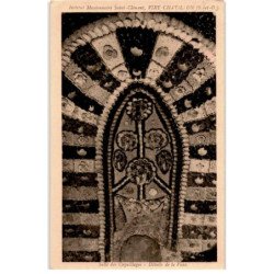 VIRY-CHATILLON: institut missionnaire saint-clement salle des coquillages détails de la voûte - très bon état