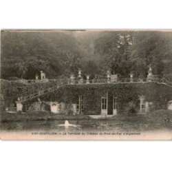 VIRY-CHATILLON: la terrasse du château du pied-de-fer d'aiguemont - très bon état
