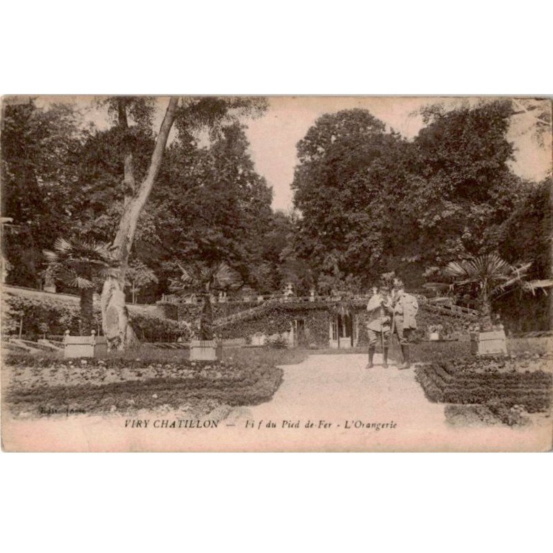 VIRY-CHATILLON: fief du pied de fer l'orangerie - très bon état