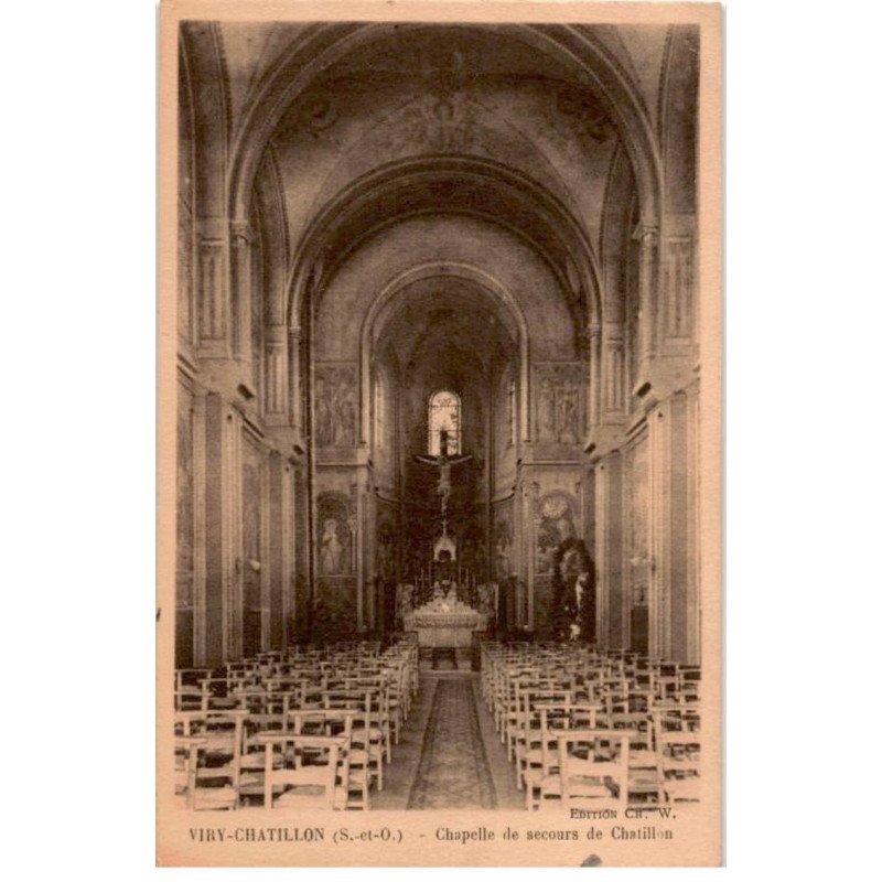VIRY-CHATILLON: chapelle de secours de chatillon - bon état