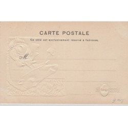 KIRCHNER Raphaël : carte gaufrée "Akropolis" en 1902 - très bon état
