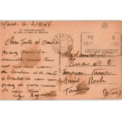 VIRY-CHATILLON: la seine au quai de châtillon - très bon état