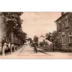 VIRY-CHATILLON: la poste et le boulevard husson -  bon état