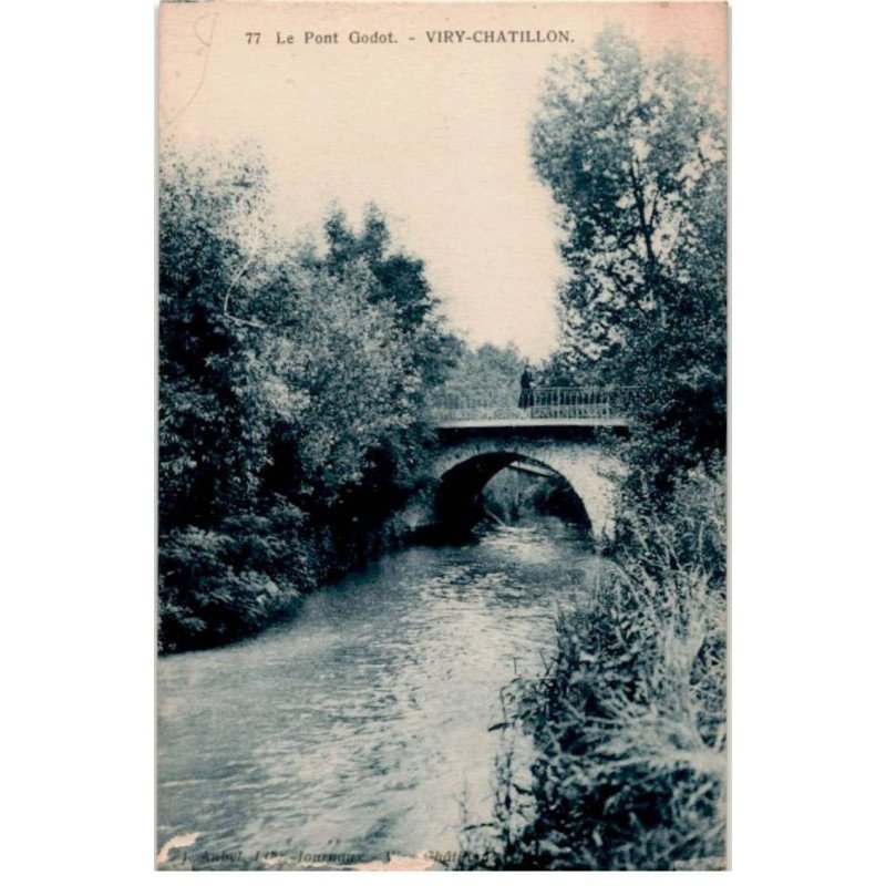 VIRY-CHATILLON: le pont godot - très bon état